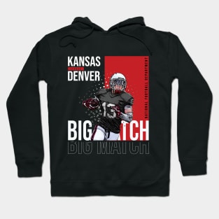 American Football Kansas Denver, Big Match Hoodie